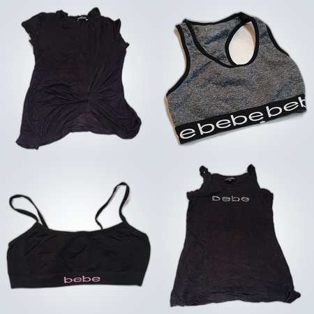 Bebe Tank Top & Sports Bra Bundle 10pcs Women's Fashion Lot