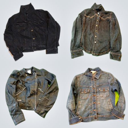 Denim and Leather Jackets Bundle
