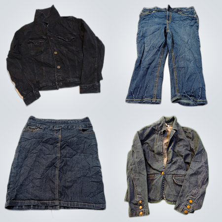 Dereon, Talbot's & More Denim Bundle: Jeans, Jackets & Skirts