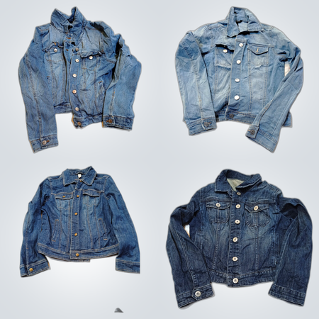 Denim Jacket Bundle - Gap, William Rast, H&M & More - 9 Piece Lot