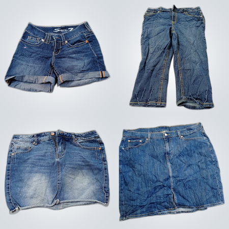 Maurices, Levi's & More Denim Bundle: Shorts, Skirts & Jeans