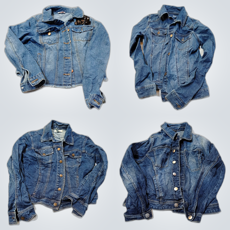 Levi's, Lee y más pack de chaquetas de denim - Lote de 8 piezas