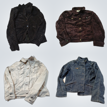 Ensemble de vestes en velours côtelé et en denim - Vanity Jeans, KAMI, Garage et plus