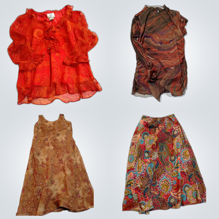 LOFT, New Direction & More Women's Tops & Dresses Bundle of 18 Printed & Solid Styles