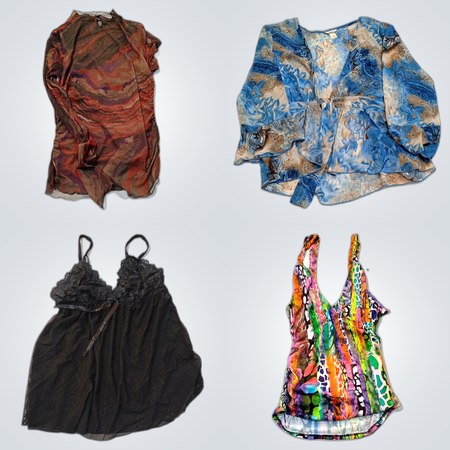 Blouses with Vintage Patterns