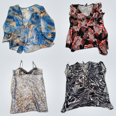 Designer Damenbluse & Rock Bundle - A-list, Wet Seal, Bapt.9 Intimates & More