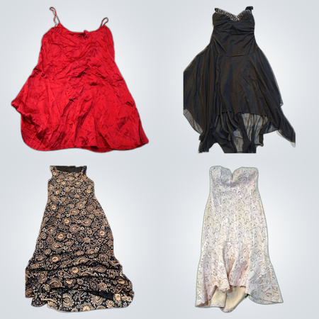 Ensemble de robes de créateur : Slip Fiction, Jones New York & Plus de collections de robes en dentelle, midi et mini