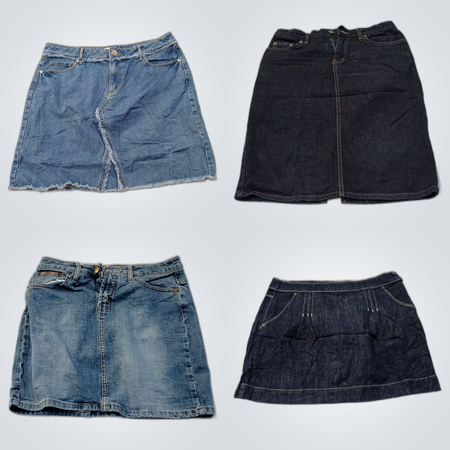 Ensemble de jupes en denim LOFT, Ralph Lauren et autres - Lot de mode de 7 pièces