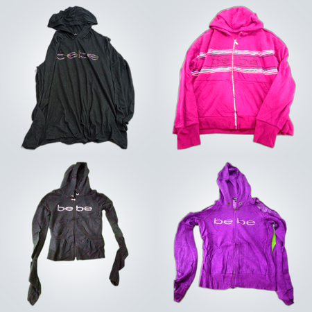 Bebe Y2K Hoodies Bundle