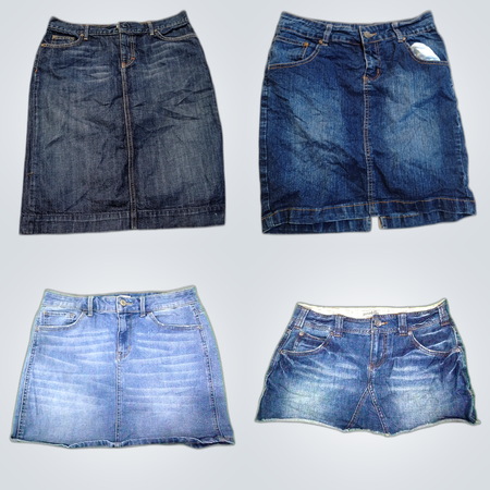 Y2K Denim Skirt Bundle