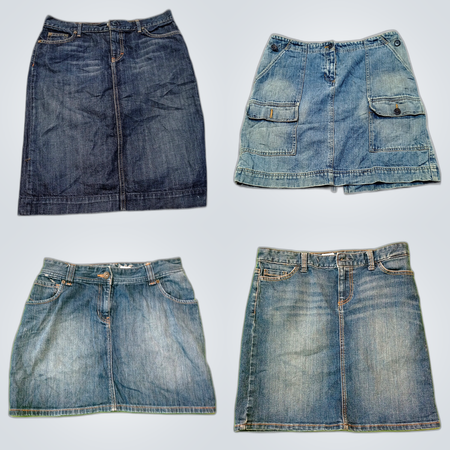 Denim Mini Skirt Bundle