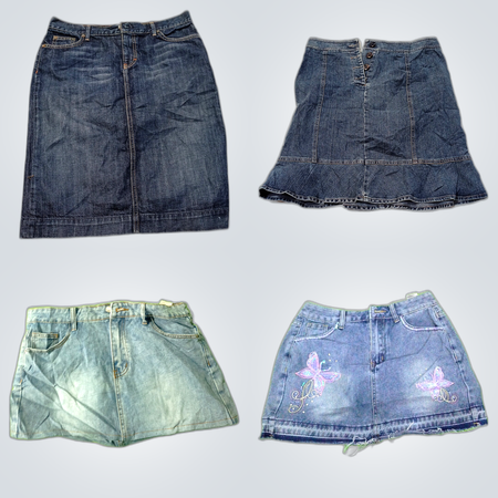 Y2K Denim Skirts Bundle