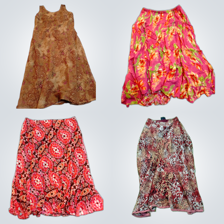 Designer & Brand Name Women's Dresses and Skirts Bundle Lot 30 Piece
