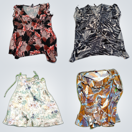 J.Jill, Donna & More Floral Blouse Bundle 5 Pc Women's Fashion Lot