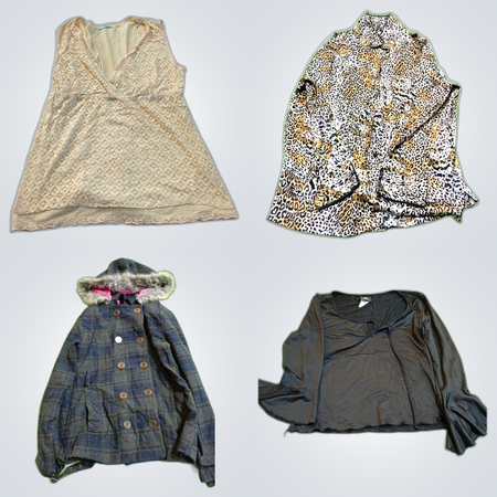 ROCAWEAR & More Women's Fashion Bundle: Dresses, Jackets, Tops & Sweaters