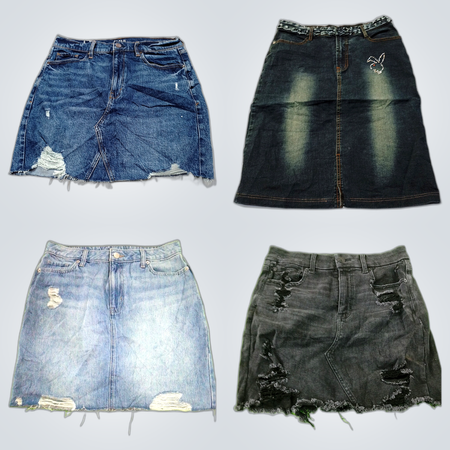 Ensembles de jupes en denim