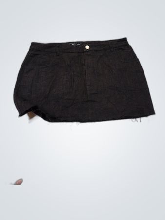 Jupe en denim noir