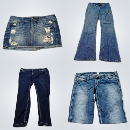Gently Used Denim Bundle: Lanabi, Gap, Silwer & More Jeans & Skirts