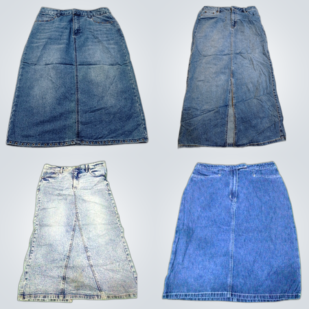Pacchetti di gonne di denim