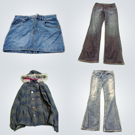 ROCAWEAR, bebe, ana & More Top Brands Clothing Bundle - Jackets, Tees, Sweaters, Denim & More