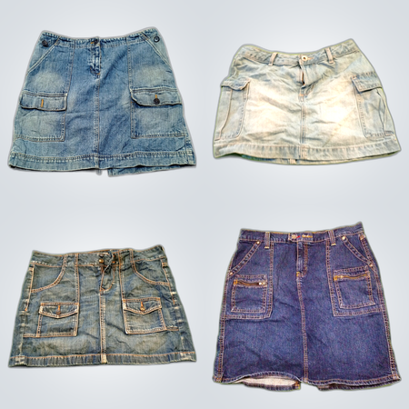 Y2K Denim Mini Skirts Unknowns