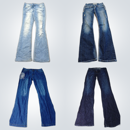7 For All Mankind, Hydraulic & More Jeans Bundle - 7 Piece Denim Lot