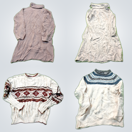 LOFT, BCX & WHBM Sweater Dress Bundle 10 Pc Women's Fashion Lot