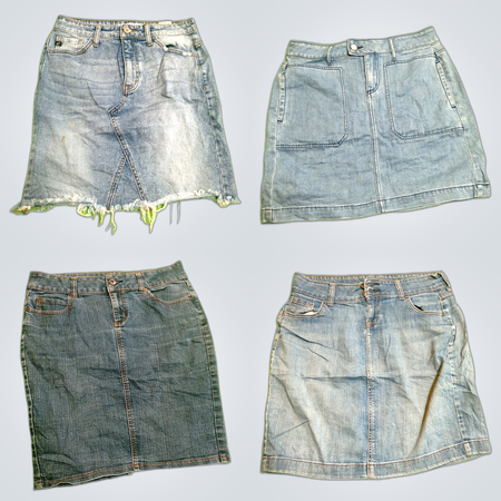 Denim Skirt Bundle - Current/Elliott, LOFT, Kancan & More Mini Skirts