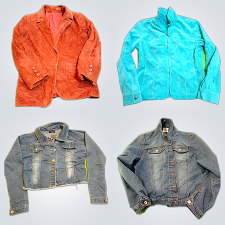 Juicy Couture Hoodie Bundle with Express, Santana, bebe Denim Jackets & More