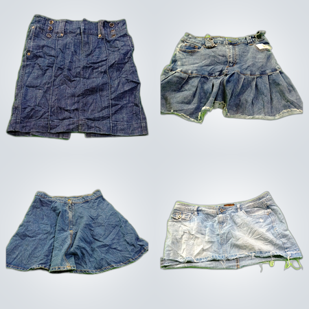 Denim Mini Skirt Bundle - Levi's, Aeropostale, Struge & More Denim Skirts