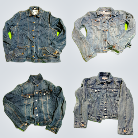 Denim Jacket Bundle - Express, LOFT, EightyTwo & More - 7 Piece Set