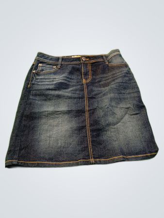 Jupe mini en denim Earl