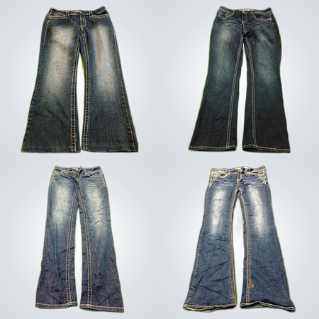 Designer Denim Bundle: Banana Republic, Amigo, Silver Jeans & More Flare Bootcut Jeans