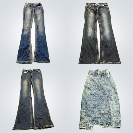 Ensemble Jupe en Jean & Jeans : Vezucci, Limited Too, Reitmans, PREZZO, Bamboo, Maurices & Wallflower Favorites
