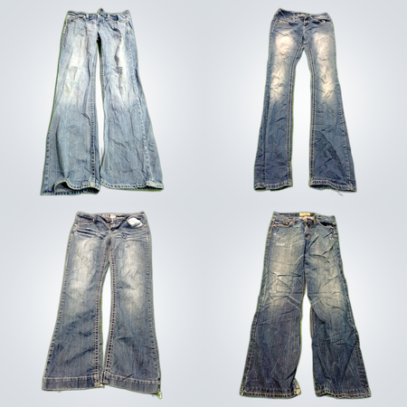 Flare & Bootcut Jeans Bundle: Angels, Vargas, Express, BKE & More Denim