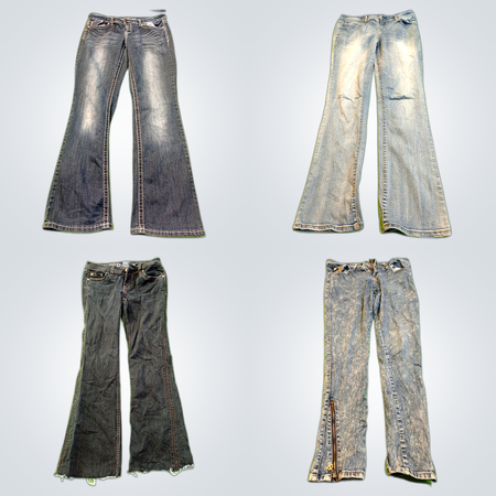 Denim Skirt & Jeans Bundle: Only, VERVET, Dereon, Bongo & More