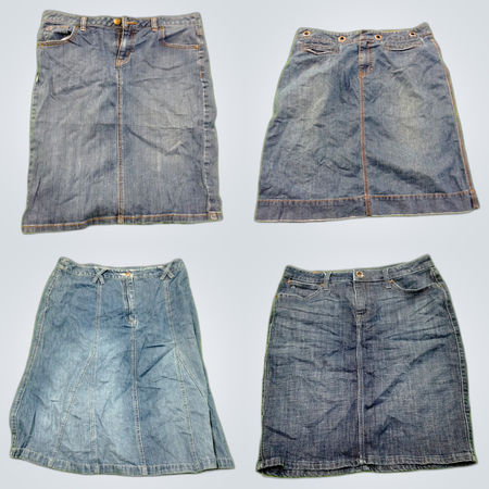 Denim Y2K Skirt
