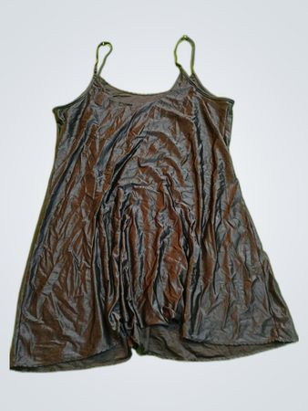 Brown Satin Chemise