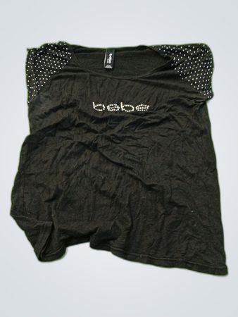 Bebe Black Logo Schlafanzugoberteil