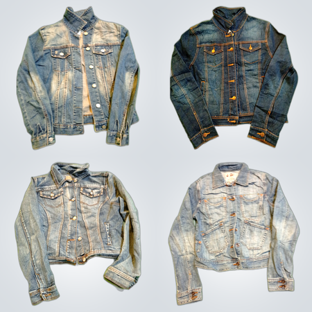 Y2K Racer Denim Jacket