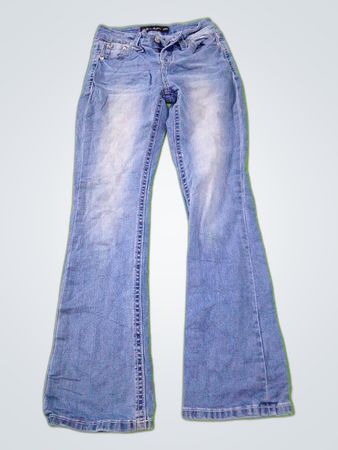 Flared Denim Jeans