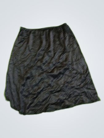Vacquetti Black Satin Minirock