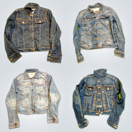 Y2K Racer Denim Jacket