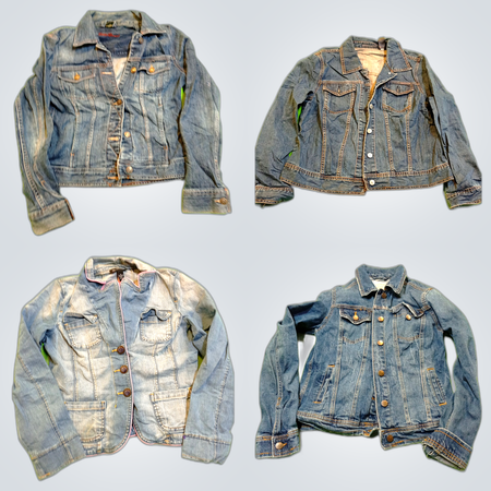デニムY2Kジャケット