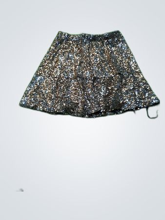 Jupe mini noire pailletée Exhilaration