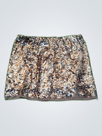 Sequin Mini Skirt