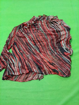 Funky Printed Striped Blouse