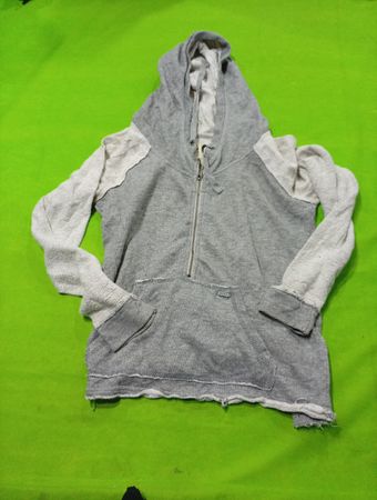 Roxy Grey Zip-Up Hoodie