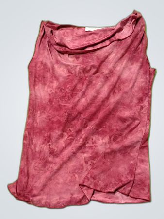 Cachet Maroon Tie-Dye Camisole