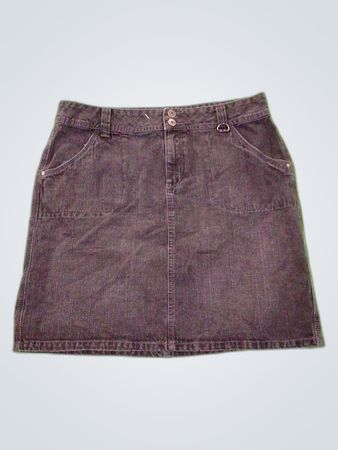 Faded Glory Denim Mini Skirt